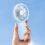 Ventilateur portable rechargeable 600 mAh 3 vitesses 8