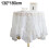 Toalha de mesa retangular de renda branca 130x180cm 2