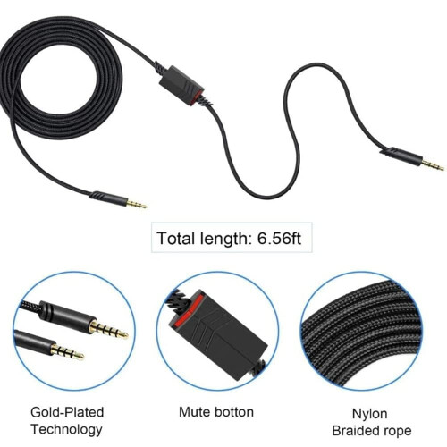 Ανταλλακτικό καλώδιο A40 για ακουστικά gaming Astro 6,5 πόδια 2