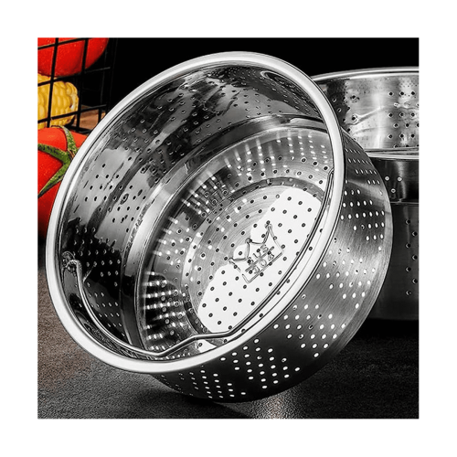 Stainless Steel Steamer Basket with Handle 2