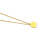 Collier pendentif rond doré Hello Kitty pour femme 5