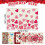 Sets de table Saint-Valentin réutilisables, imperméables, en forme de cœur rouge 3