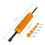 Motorcycle Piston Pin Puller for Full Skirt Piston, Heavy-Duty Small Engine Wrist Pin Tool with 5 Adapters 8