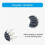 Car Dent Puller Tool Set Traceless Dent Repair Tool with Pulling Tabs for Car Body Dent Removal, Model 5