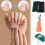 Conjunto de Cortadores de Unhas Chanfrados em Aço Inoxidável 4,5 polegadas Laranja 7