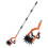 Rotary Garden Tool with Ergonomic Handle for Efficient Soil Cultivation and Adjustable Handle Length 6