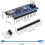 Módulo  Soldado 3 X, Chip CH340 para , com Cabo Micro-USB e Placa de Expansão com 3 X Adaptador de Terminal 6