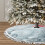 Weihnachtsbaumrock mit Fransen und Spitze, 36 Zoll 3