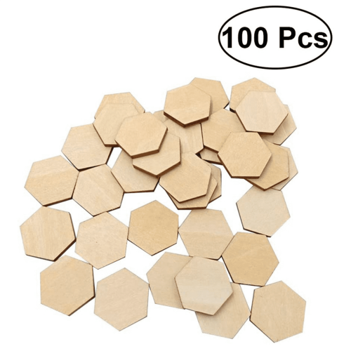 Bükkfa formák barkácsoláshoz200 darabos25 mm 1