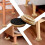 Klavierrollenhalter aus Massivholz, 4 Stück 5