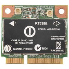 RT5390 Half PCI-E Interfaz 802.11B / G / N Tarjeta de Red InaláMbrica Adaptador WiFi Solo para Computadora