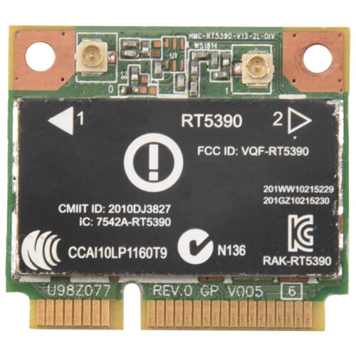 RT5390 Half  PCI‑E Interface 802.11B/G/N Wireless Network Card WiFi Adapter Only for  Computer