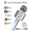 Bluetooth-Karaoke-Mikrofon für Kinder, Silber 2