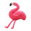 Flamingo pluche knuffelkussen, wasbaar, klein 5