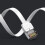 Καλώδιο επέκτασης CAT7Ethernet, αρσενικό σε θηλυκό, 90 μοιρών 4