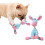 Άφθαρτο βελούδινο παιχνίδι για σκύλους για επιθετικά μάσημα 4