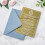 A7 Envelopes Matte Dusty Blue with Pearl White Liner 50 pcs 6