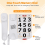 Fasttelefon med store knapper for eldre med visuell eller 5