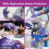 Gants jetables en nitrile violet, imperméables, 4 mil 6