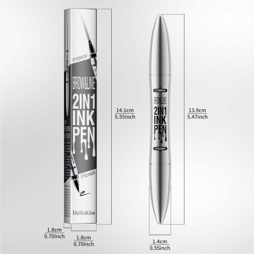 Xaoshaoyi Magic Eyebrow Pencil 3D Waterproof 4-Tip 2