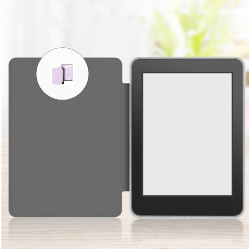 Detachable Acrylic and PU Leather Case for Kindle 1