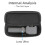 Large Storage Bag for   Ultra Camera Dustproof Shockproof and Drop-Resistant 7