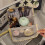 Doresty Standing Makeup Bag Portable Large Capacity 3