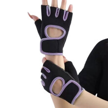 Fitness Handschoenen Halve Vinger Fitness Ademend Halve Vinger Antislip Handschoenen Fitness Gym Mittens Gewichtheffen Handschoenen E