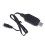 7,4V USB LiPo-batterilader for MJX Bugs3drone 4