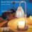 Scaldacandele con lampada regolabile in altezza, dimmer e timer, 250W 4
