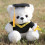 Teddy Bear Plush Toy Soft Hugging Keepsake 1 Piece 4
