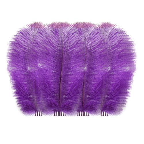 Floating Plume Feathers Natural Multicolor 50-Pack 20-25cm 1