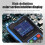 IR-1000H Digital Insulation Resistance Tester IR/VR/PI/DAR Test Multi-Level Circuit for Electrical Maintenance 9