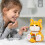 Jeu de construction chat orange avec figurines d'animaux, 14 ans et plus 6