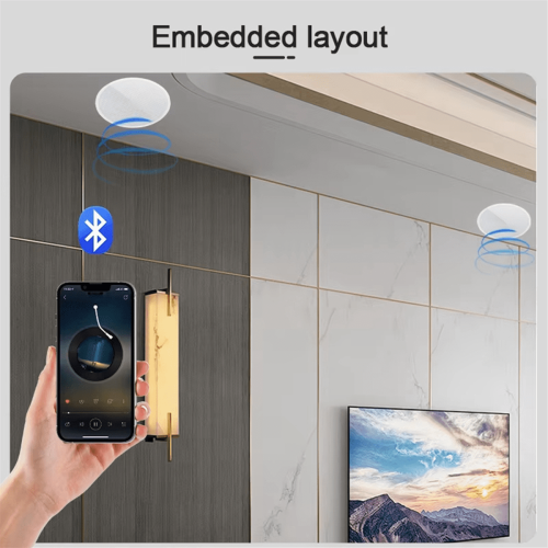 Bluetooth-takhøyttaler profesjonelt surroundlydsystem 2