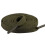 Flat Solid Color Shoelaces 39.3 In Army Green 2