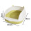 Cat Litter Pan Durable Anti-Splash with Sifting Pedal 3