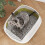 Cat Litter Pan Durable Anti-Splash with Sifting Pedal 4