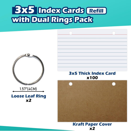 Index Card Dividers3x5White A-Z Tabs25Pack 2