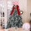 Christmas Tree Topper Hat with Bow Ribbon Decor 6