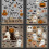 Αυτοκόλλητα παραθύρων για το Halloween από στατικό γυαλί PVC για διακόσμηση 4