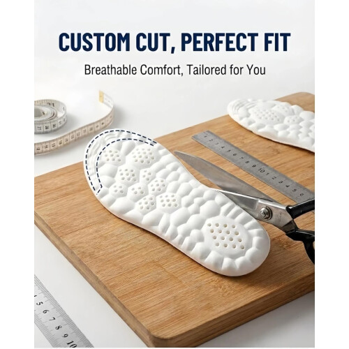 Cloud indlægssåler til kvinder og mænd, 2 par memory foam bue 2