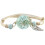 Feather Beads Dried Flower Charm Bracelet 4