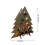 Juleflaskeholder med adventskalender i træ 3