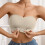 Women's Front-Closure Strapless Bra Beige M 2