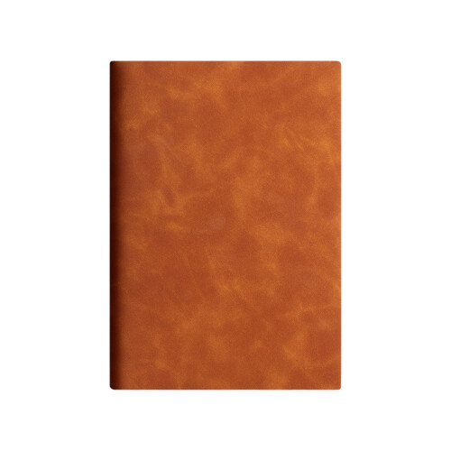Caderno com capa de couro sintético macio 8,2 x 5,7 polegadas 1
