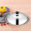 Stainless Steel Wok Lid Round 34 cm 7