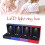 Plastic Jewelry Box with LED Light for Wedding Rings 3