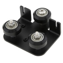 3D-Extruderns Stödplatta med Remskiva, Extruderande Bakplatta för 3, för 3s, för 3 Pro, Cr-10, Cr-10S, S4, S5