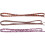 Lacets plats léopard pour baskets (3 paires) 7